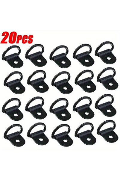Choice 20pcs 10/20Pcs Stainless Steel D Shape Pull Hook Tie Down Anchor Ring ...