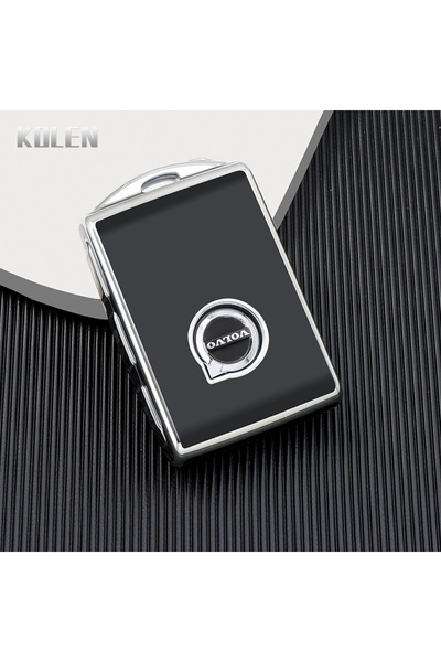 Choice Black only case TPU Car Remote Key Case Cover Shell For Volvo S60 S90 ...