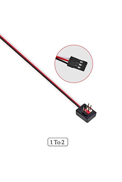 Choice سلك تمديد خطي من النوع Y بطول 208 مم (من 1 إلى 2) لتوصيل أسلاك سيرفو F...