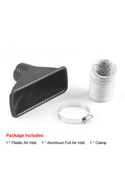 Choice1 أنبوب سحب هواء مربع الشكل، فتحة تهوية مدخل الهواء، شبكة المصد الأمامي...