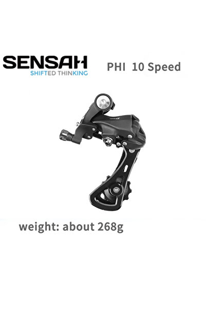 Choice مُبدِّل سرعات خلفي للدراجات الهوائية PHI 10S SENSAH، 8، 9، 10 سرعات، ق...
