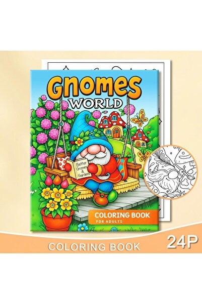 Choice عالم الأقزام المتعددة: كتاب تلوين للكبار يضم أنشطة يومية لطيفة ومريحة ...