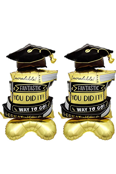 Choice مجموعة بالونات تخرج أخرى مكونة من قطعتين، بالون من رقائق الألومنيوم مع...