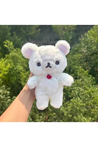 Choice دمية ريلاكوما البيضاء الجميلة مقاس 20 سم، دمية كوريلاكوما القطيفة المح...