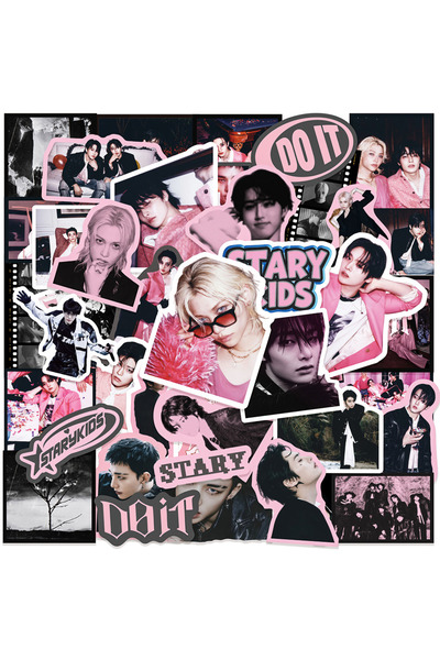 Choice ملصقات TZ SKZOO ستراي كيدز، ٥٠ ملصقًا، ألبوم جديد، ملصقات DO IT، ملصقا...