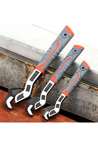 Choice 8-Inch 6/8/10 Inch Self Locking Wrenchs Universal Plumber Wrench Power...