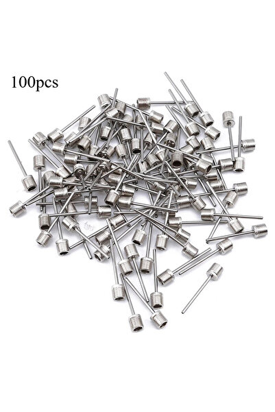 Choice 100pcs 50-100PCS Sports Ball Inflating Pump Needle for Football Basket...