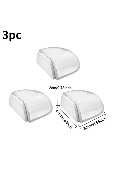 Choice transparent Floor Door Stopper Self Adhesive Bumper Wall Protectors Ac...