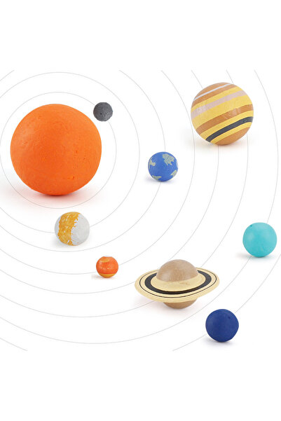 Choice مجموعة واحدة من 9 قطع من نماذج الكواكب الكونية، ألعاب تعليمية علمية، د...