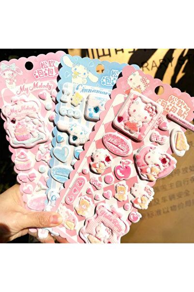 Choice ملصق فقاعات ثلاثي الأبعاد سميك وسميك مزدوج الطبقات، عشوائي، من مجموعة ...