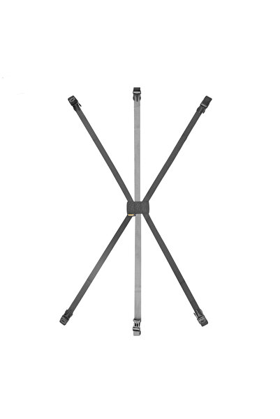 Choice حزام تثبيت حقيبة خلفية سوداء للدراجات النارية، متوافق مع MT2335، MT216...