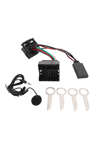 Choice Bluetooth 5.0 Wireless Audio Adapter Aux in Cable with Microphone Repl...