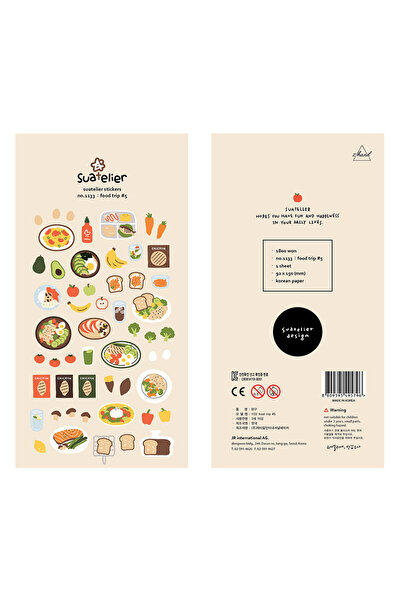 Choice1 1133-food trip5 Korean Import Suatelier Salad Western Food Wine Stick...