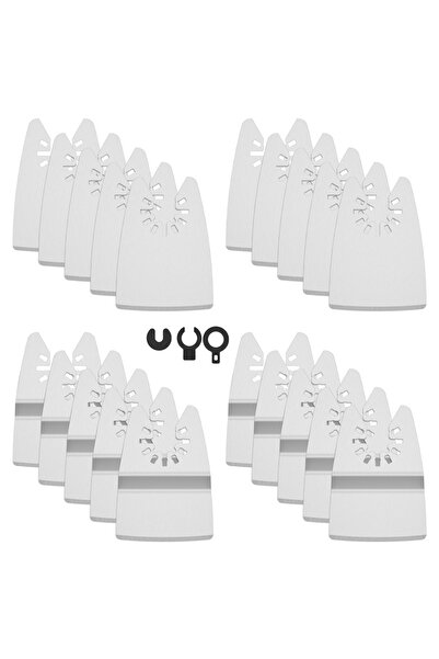 Choice 20 قطعة من أدوات الكشط المتذبذبة المصنوعة من الفولاذ المقاوم للصدأ، شف...