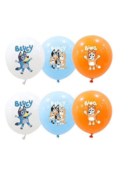 Choice 12INCH mixed 15pcs Bluey Latex Balloon Party Dcorations Cartoon Dog 12...