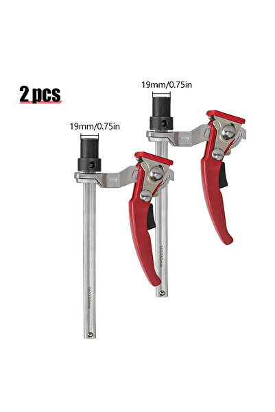 ALLSOME 19mm 2pc 19/20MM Woodworking Hold Down Clamp Hole Tool Ratc Ratchetin...