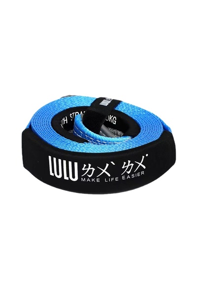 choice2 حبل سحب سيارات أزرق 5M5T، حبل سحب قوي للطوارئ، مصنوع من البوليستر، من...