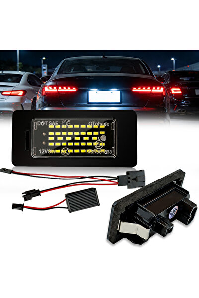 Choice 6000K WHITE 2PCS Car No Error Canbus Led License Number Plate Lights B...