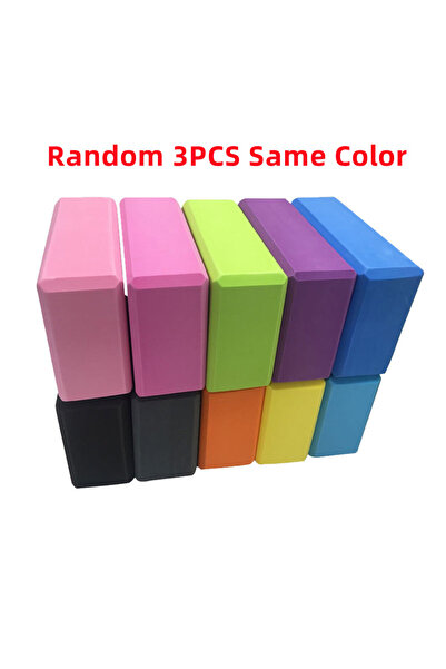 Choice 3 قطع من مكعبات الفوم الآمنة للأطفال بألوان عشوائية، مكعبات EVA للقفز ...