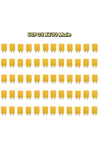 Choice 60pcs XT30 M 60pcs XT30 Male/Female Bullet Connector Pairs for RC Lipo...