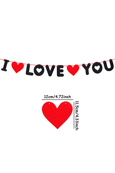 choice2 مجموعة واحدة من لافتات عيد الحب على شكل قلوب ورقية، لافتات عيد الحب، ...