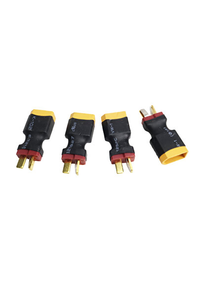 Choice 4 قطع - محول XT60M-T M، 4 قطع، من XT60 إلى XT30 وXT90، EC5 TRX T، قابس...