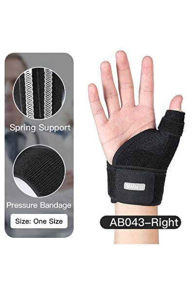 Choice AB043-right 1PC Flexible Splint Wrist Thumb Support Brace for Tendonit...