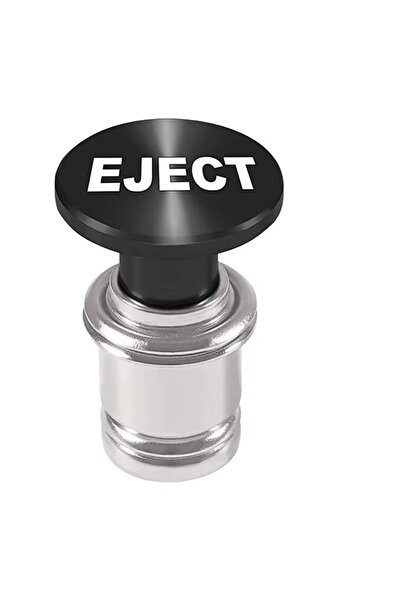 choice2 Black EJECT Car Cigarette Lighter Plug Cover Eject Button and Fire Mi...