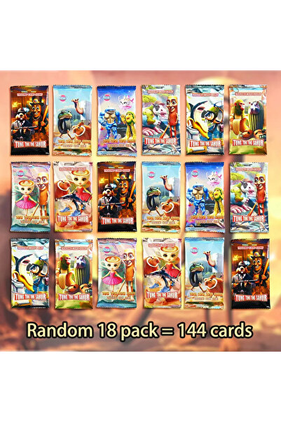 Choice مجموعة عشوائية من 18 بطاقة إيطالية من مجموعة Brainrot، بطاقات تداول، ب...