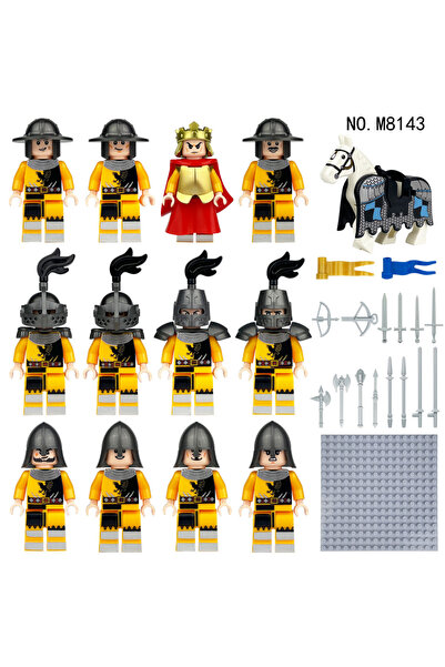 Choice M8143 M8143 medieval evil knight horse robe weapon accessories megao s...