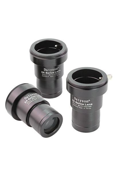 Choice مجموعة عدسات بارلو للتلسكوب الفلكي Datyson 5P0083BCD مقاس 1.25 بوصة، 2...