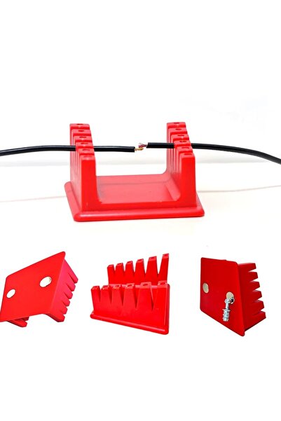Choice 1pc Red Welding Wire Fixture Soldering Wire Holder Cable Clamp Holder ...