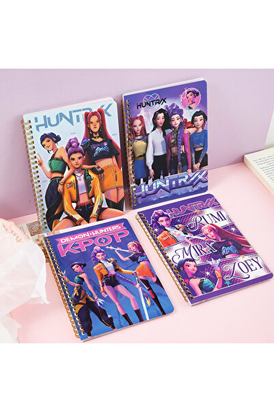 Choice مجموعة دفاتر عشوائية من شخصيات أنمي "صائدو الشياطين" (هنتريكس، رومي، م...