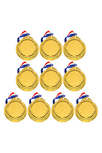 choice2 مجموعة من 10 ميداليات ذهبية/فضية/برونزية، مع شريط للرقبة، ميداليات مع...
