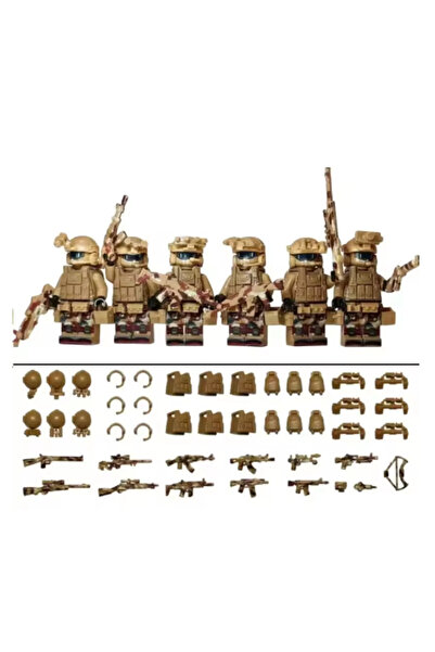 Choice black Military minifigures Soldiers Special Forces Police minifigures ...