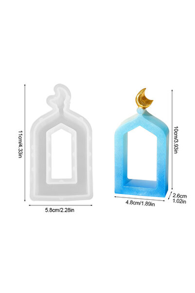 choice2 قالب سيليكون رمضاني، قالب شموع من الجبس والأسمنت، اصنعها بنفسك، حرفة ...