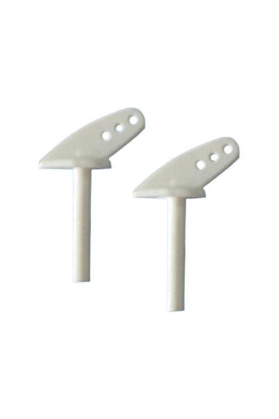 Choice 007-02901 20 Pcs Nylon Horns 12x12 3 Hole 2 Hole RC Airplanes Parts El...