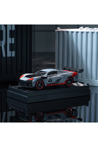 Choice سيارات ألعاب رمادية مصنوعة من سبائك معدنية مصبوبة، زينة لمجموعة نماذج ...