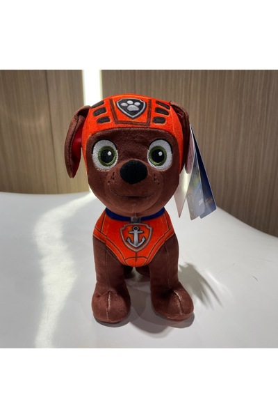 PAW PATROL 16604-J-LM-زوما، لعبة قطيفة أصلية 100%، طولها 18-20 سم، في وضعية ا...