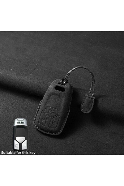 Choice3 غطاء مفتاح سيارة من الجلد المدبوغ من النوع B لسيارة Audi A3 B9 A6 C8 ...