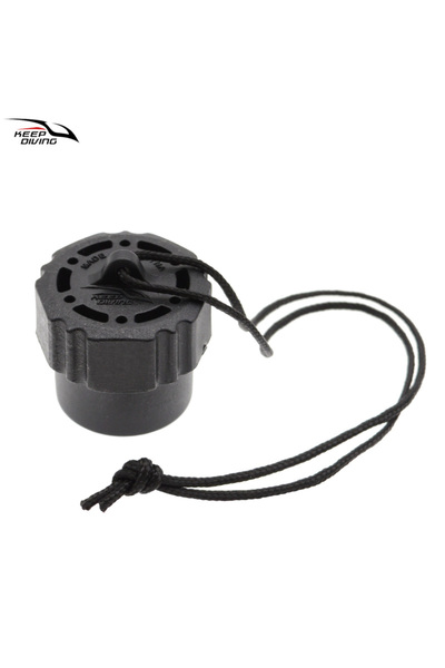 Choice منظم غوص أسود قطعة واحدة، المرحلة الأولى، غطاء حماية من الغبار مصنوع م...