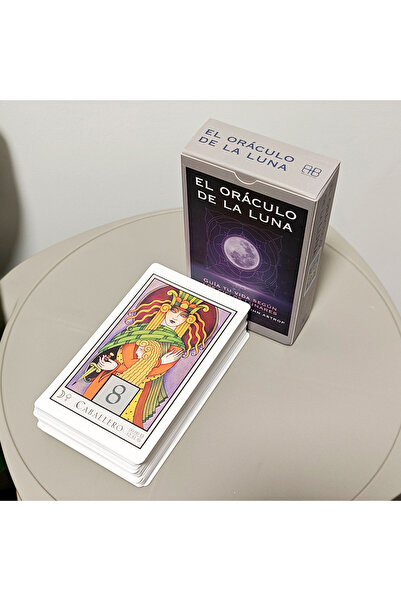 Choice ديب بلو: أوراكل القمر 12*7 سم - دع مراحل القمر ترشد حياتك، 72 بطاقة أو...