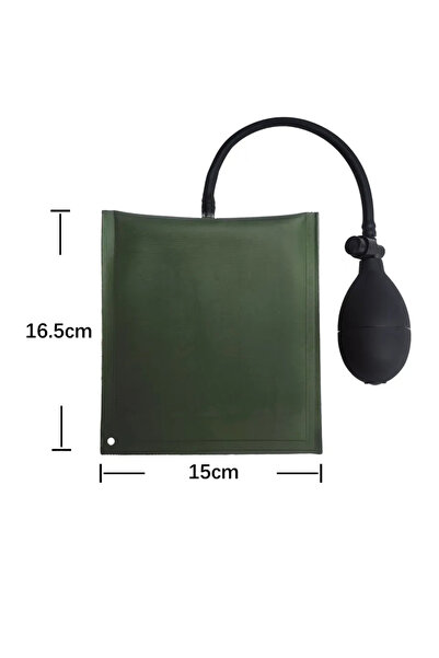 Choice وسادة رفع قابلة للنفخ قابلة للتعديل لتركيب الأبواب والنوافذ، مزودة بمض...