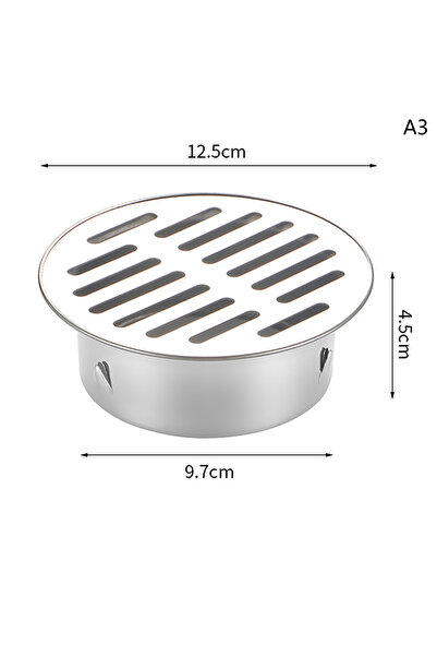 Choice3 110mm 50/70/110/150MM Round Floor Drain Stainless Steel Balcony Drain...