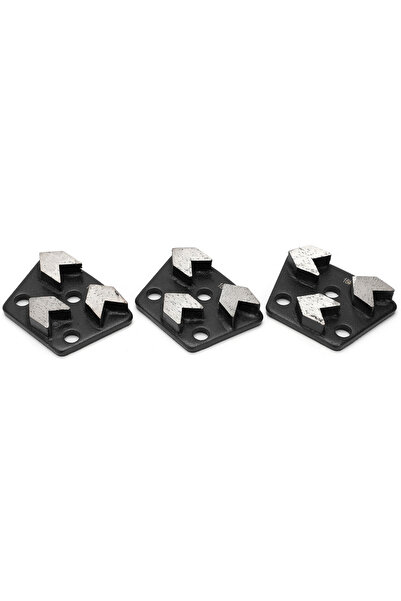 Choice 3Pcs 3Pcs Trapezoid Diamond Grinder Concrete Grinding Shoes Cutting To...