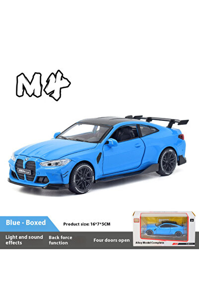 choice2 blue with box 1:32M4 alloy model, simulated sound and light, the best...