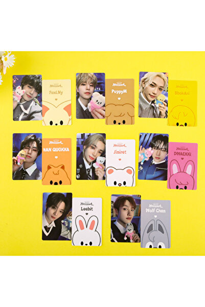 Choice1 بطاقة صغيرة من ستراي كيدز (أقل من 8 سم) - هوانغ شوانتشن، فانغ كان، ها...