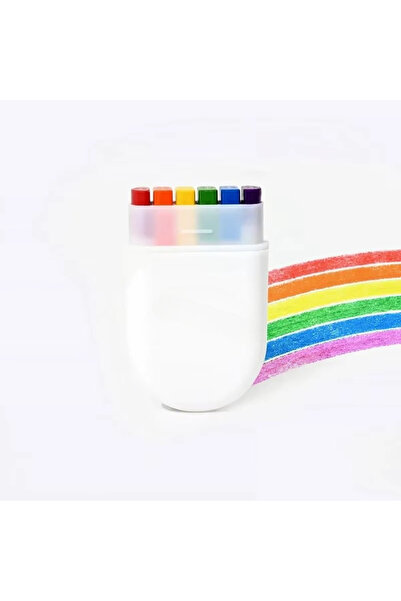 Choice 1pc 6 Colors Rainbow Crayon Paint Stick - Colorful Birthday Party Favo...
