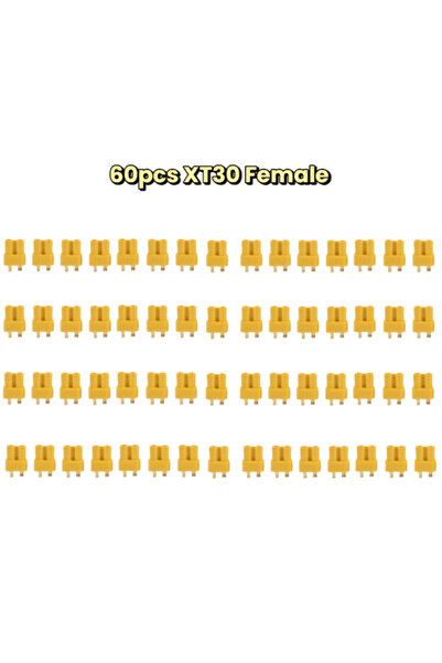 Choice 60pcs XT30 F 60pcs XT30 Male/Female Bullet Connector Pairs for RC Lipo...