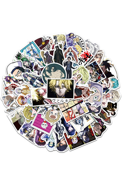 Choice ٥٠ قطعة من ملصقات أنمي "سجل راجناروك" الكلاسيكية الرائعة، مناسبة لأجهز...